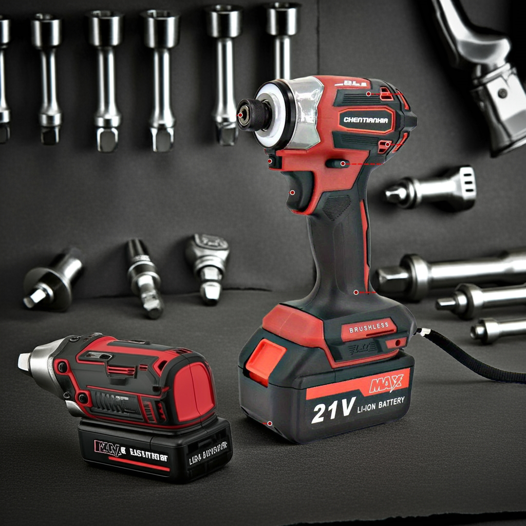 Kalandula 520NM Brushless Electric Wrench  High Capacity Power
