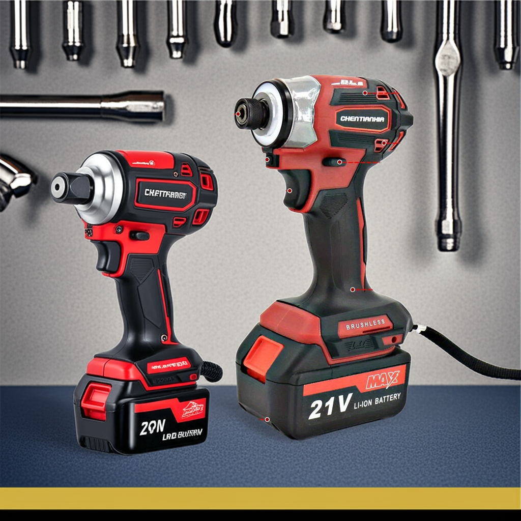 Kalandula 520NM Brushless Electric Wrench  High Capacity Power