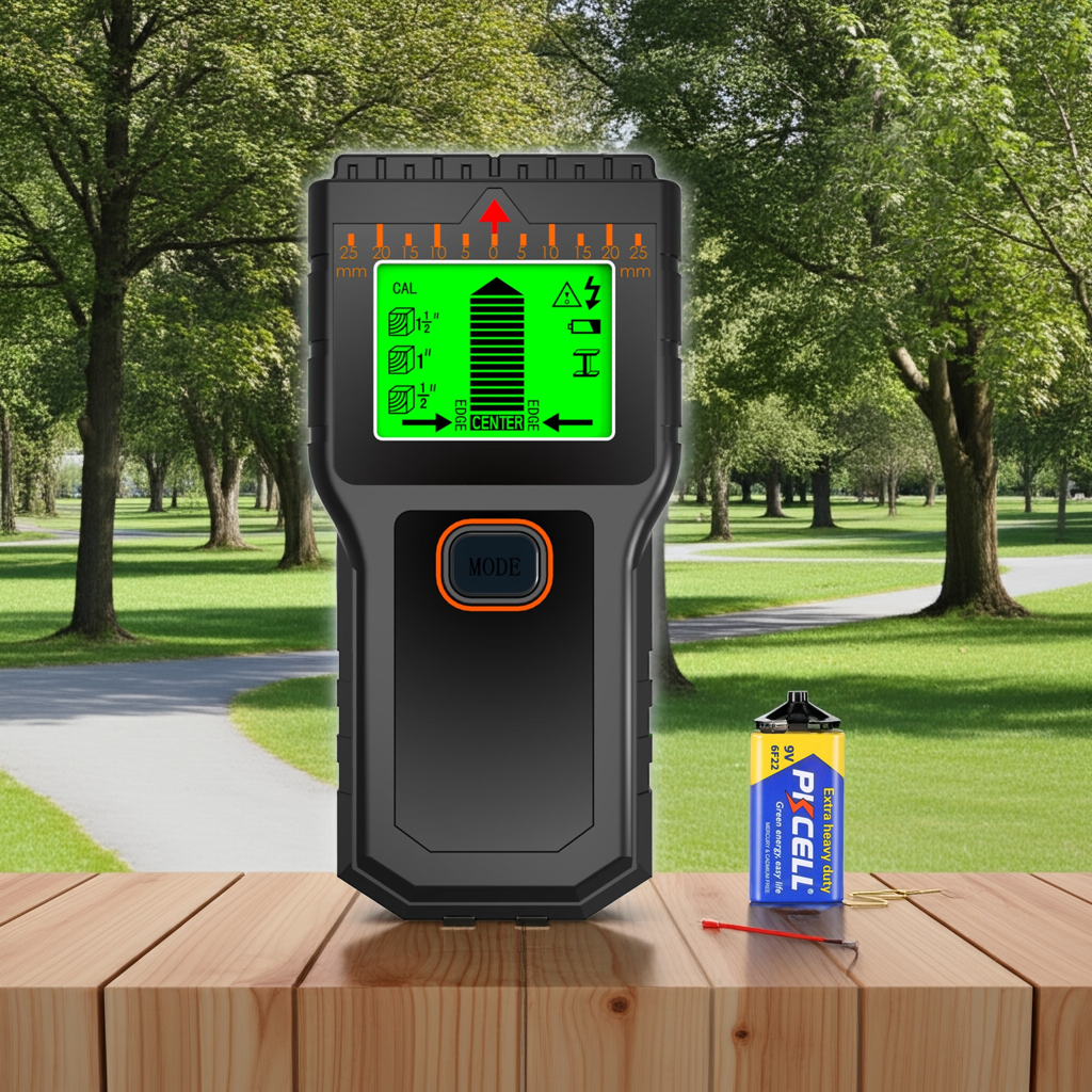 5 in 1 Electric Detector Wall Scanner  Find Studs Metal Wire  More