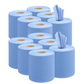 Kalandula Steel 12 pk Strong Absorbent Blue Centrefeed Kitchen Rolls
