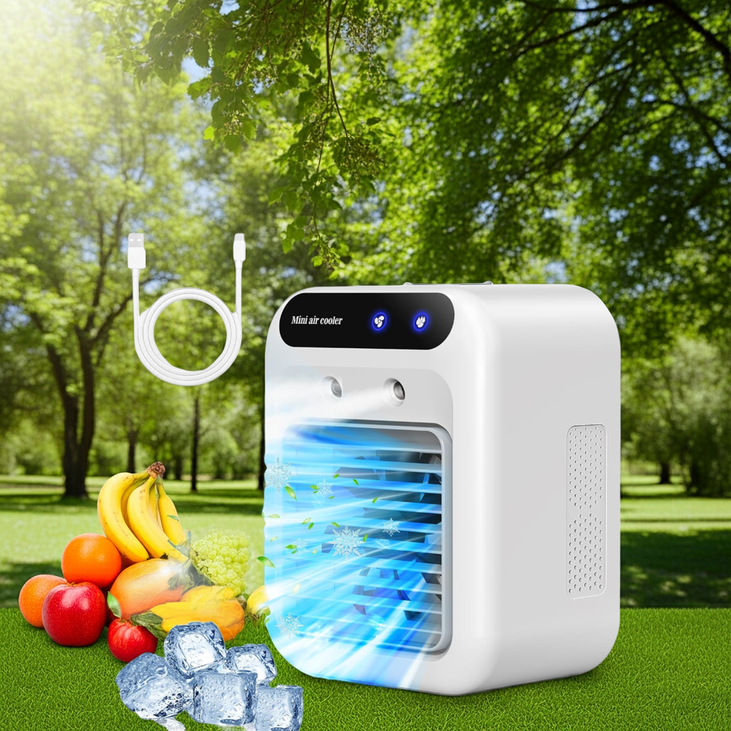 Kalandula Steel Portable Air Cooler, Cooler Fan 2 speed (500ML)