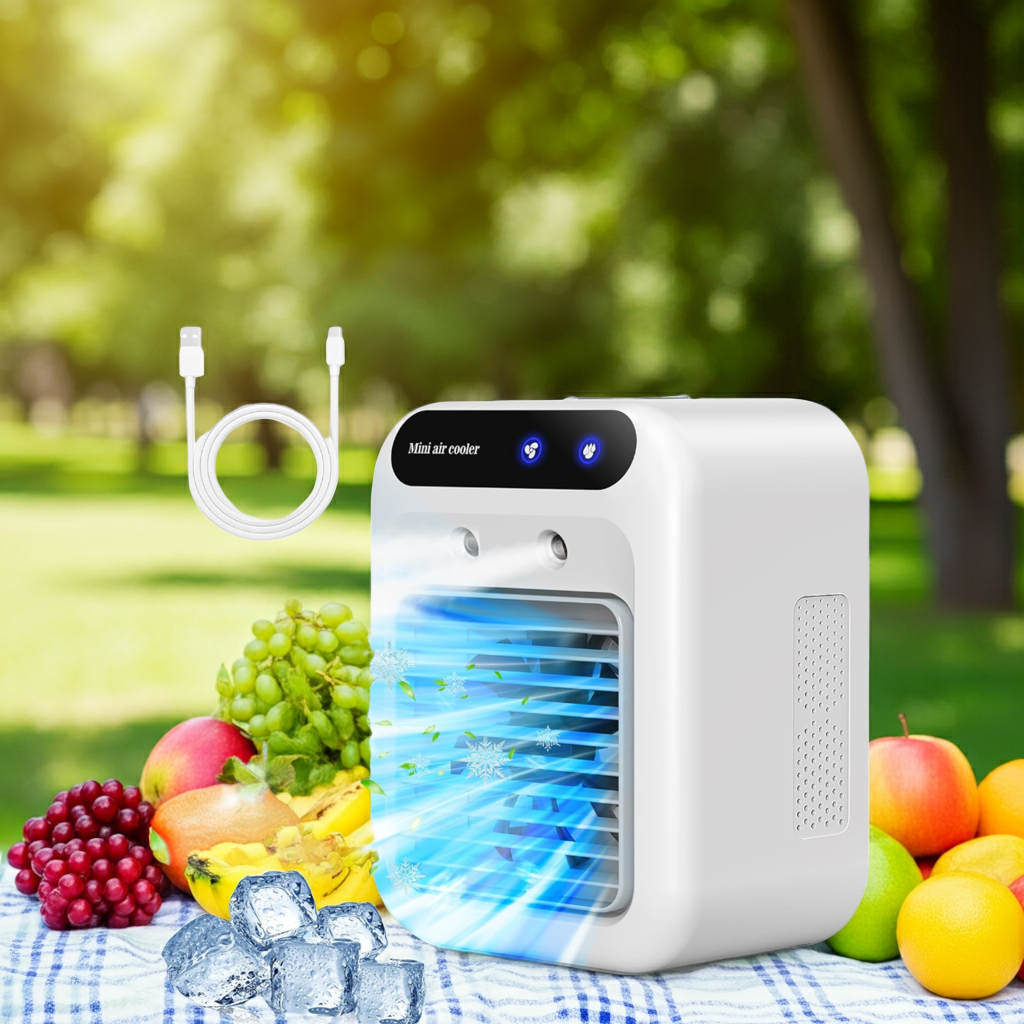 Kalandula Steel Portable Air Cooler, Cooler Fan 2 speed (500ML)