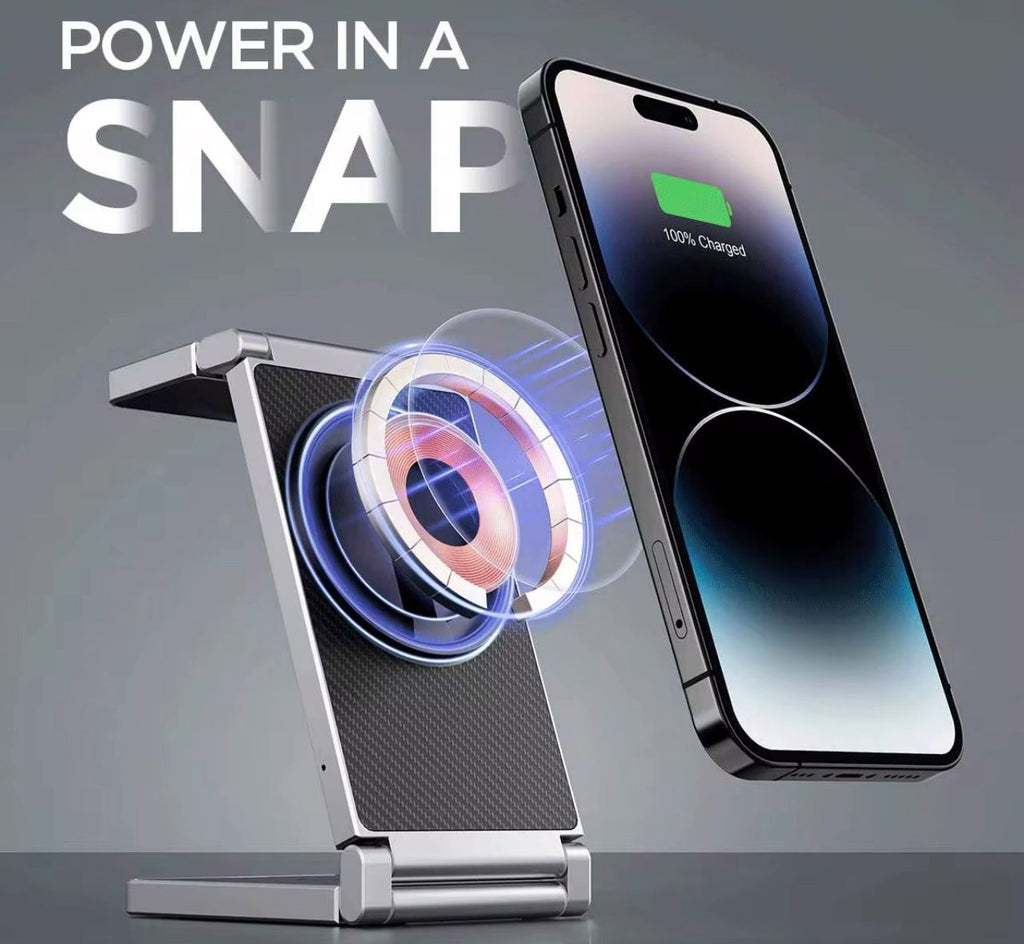 Kalandula Steel 3in1 Wireless Charging Station iPhone 16-12