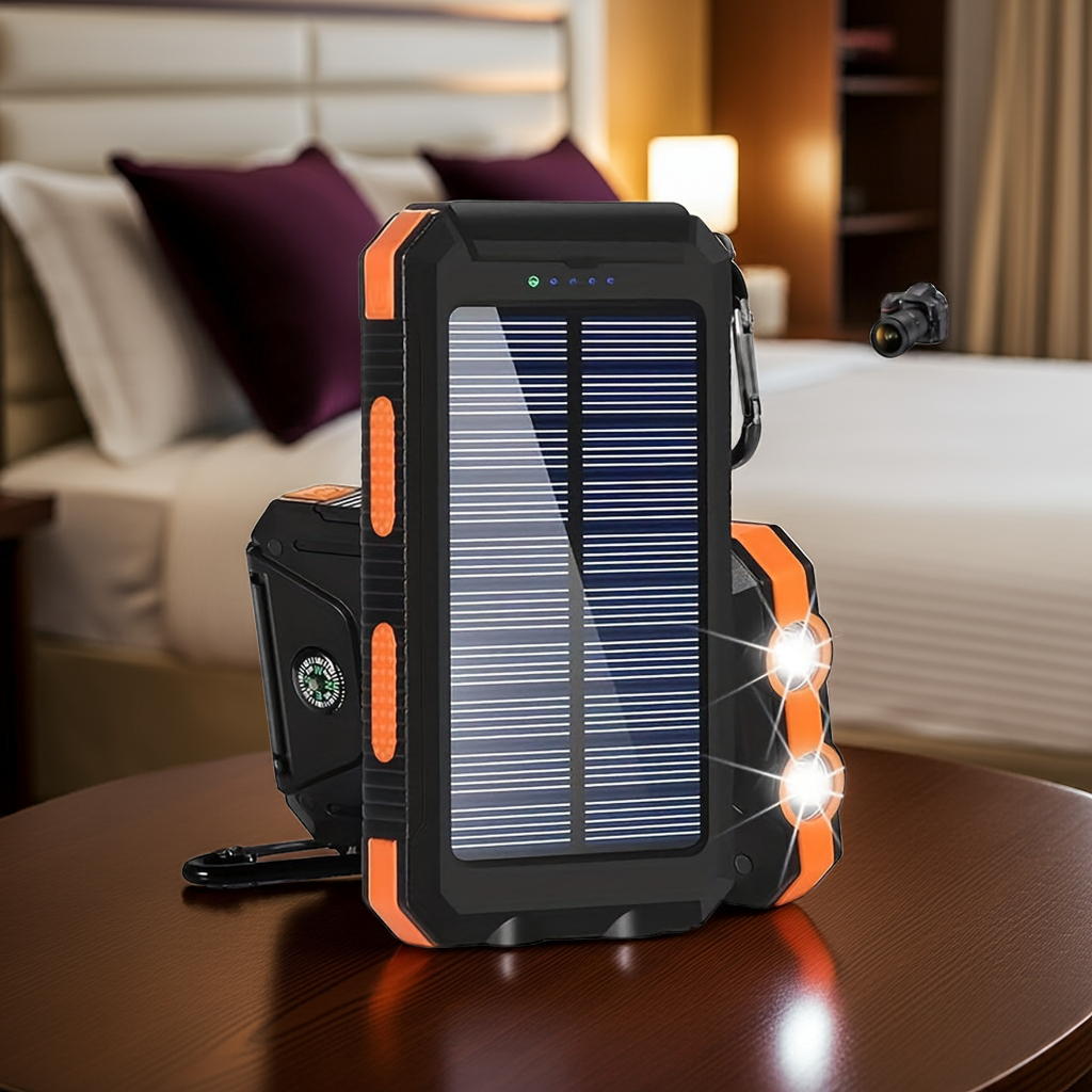 kalandula steel 20000mAh Solar Power Bank