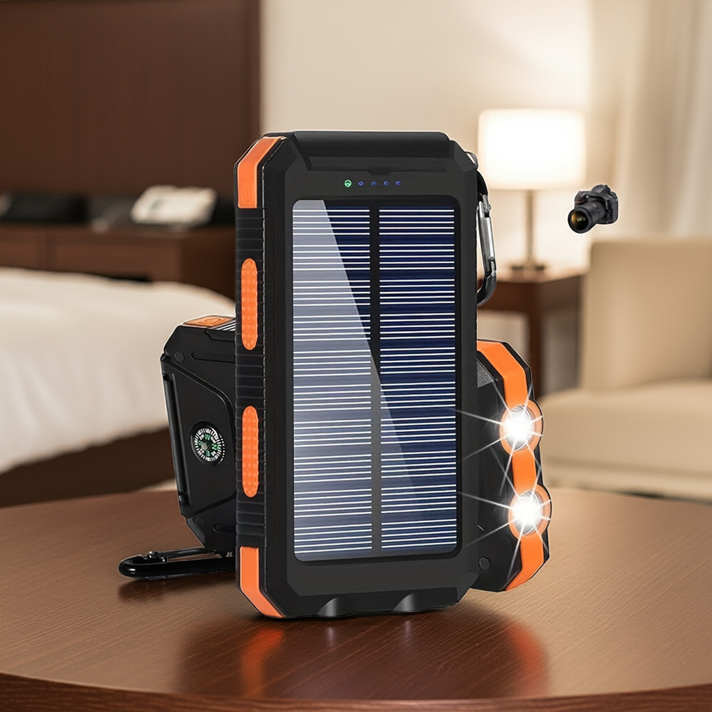 kalandula steel 20000mAh Solar Power Bank