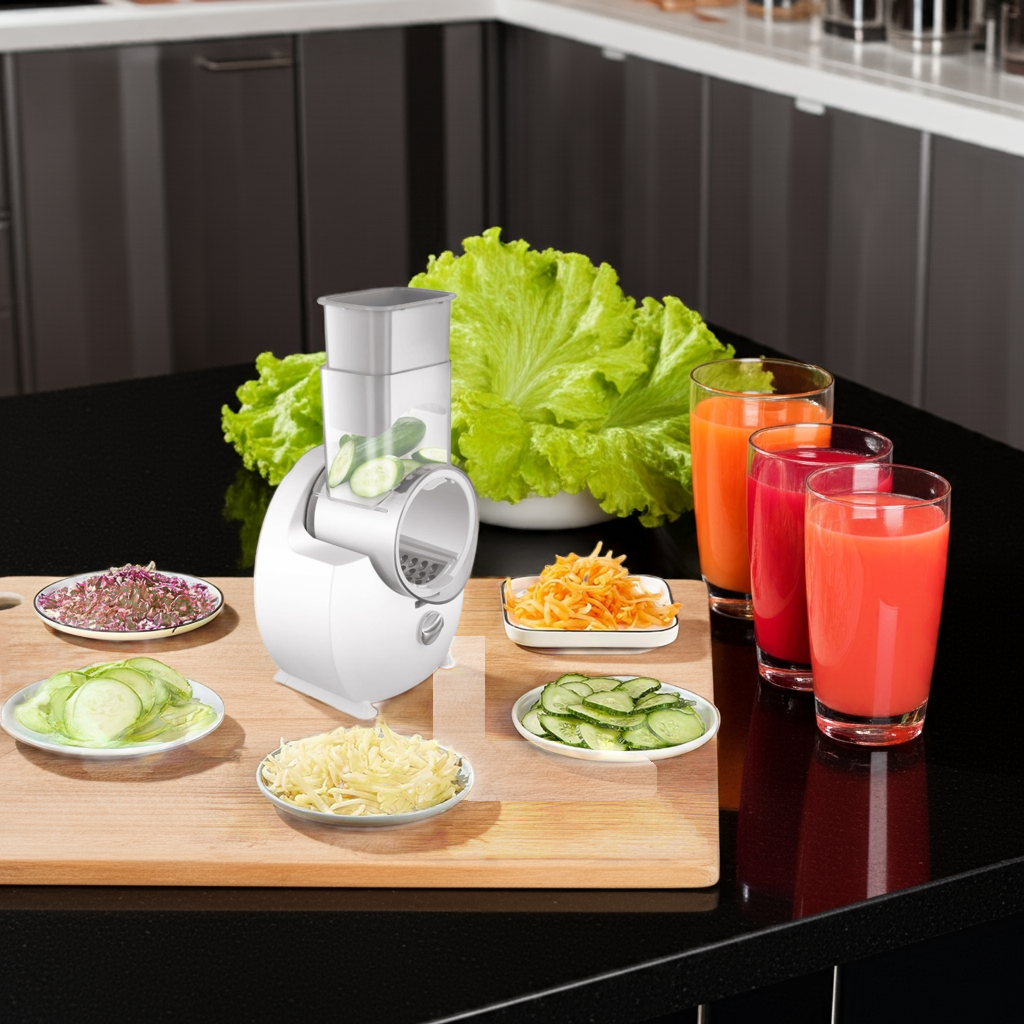 Electric Cheese Grater, Rotary Grater Vegetables & Fruits