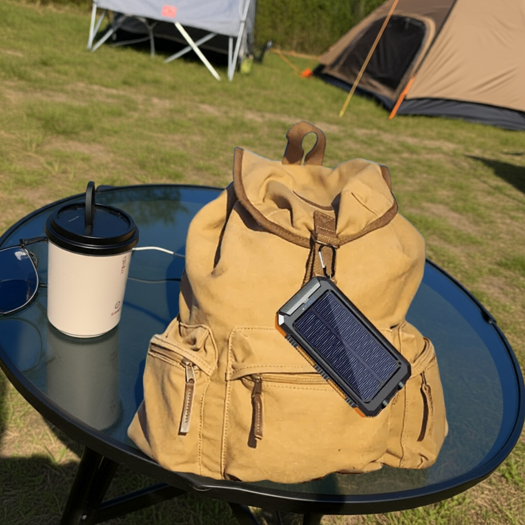 kalandula steel 20000mAh Solar Power Bank