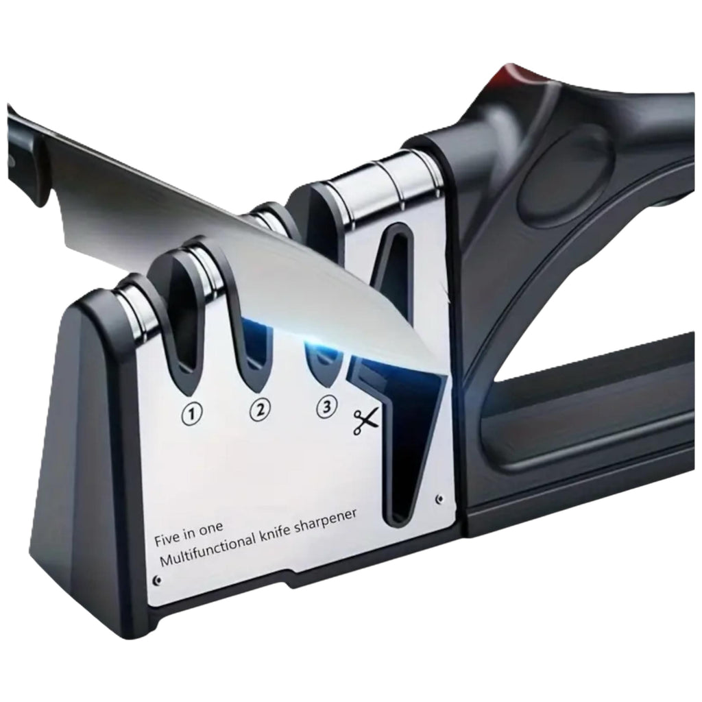Kalandula steel Knife Sharpener with 4 in 1