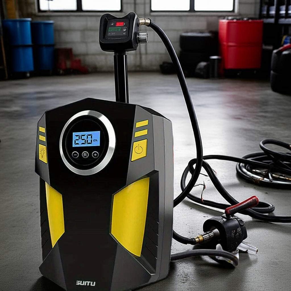 AK Digital Tyre Inflator 150PSI Portable Air Compressor