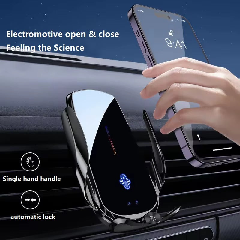 Kalandula Steel 15W Wireless Car Charger