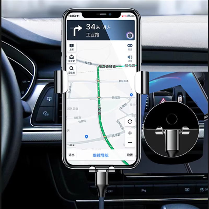 Kalandula Steel 15W Wireless Car Charger