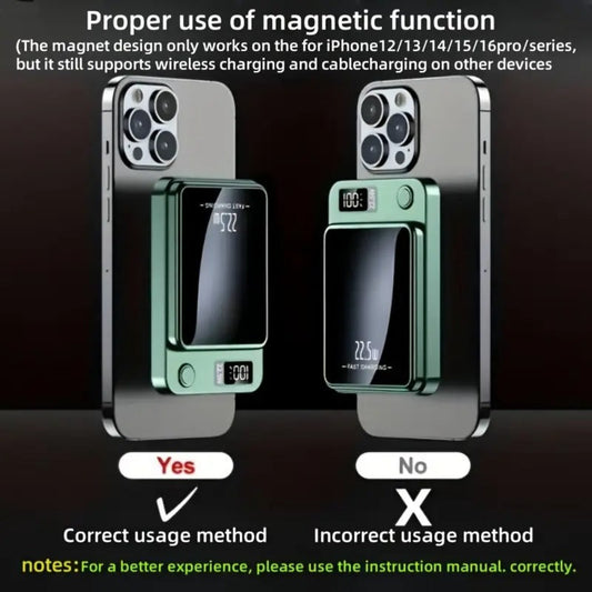Kalandula 10000mAh Magnetic Fast Wireless Charger