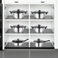 Kalandula Steel 12 pcs Stainless Steel Cookware Set with Glass Lids,