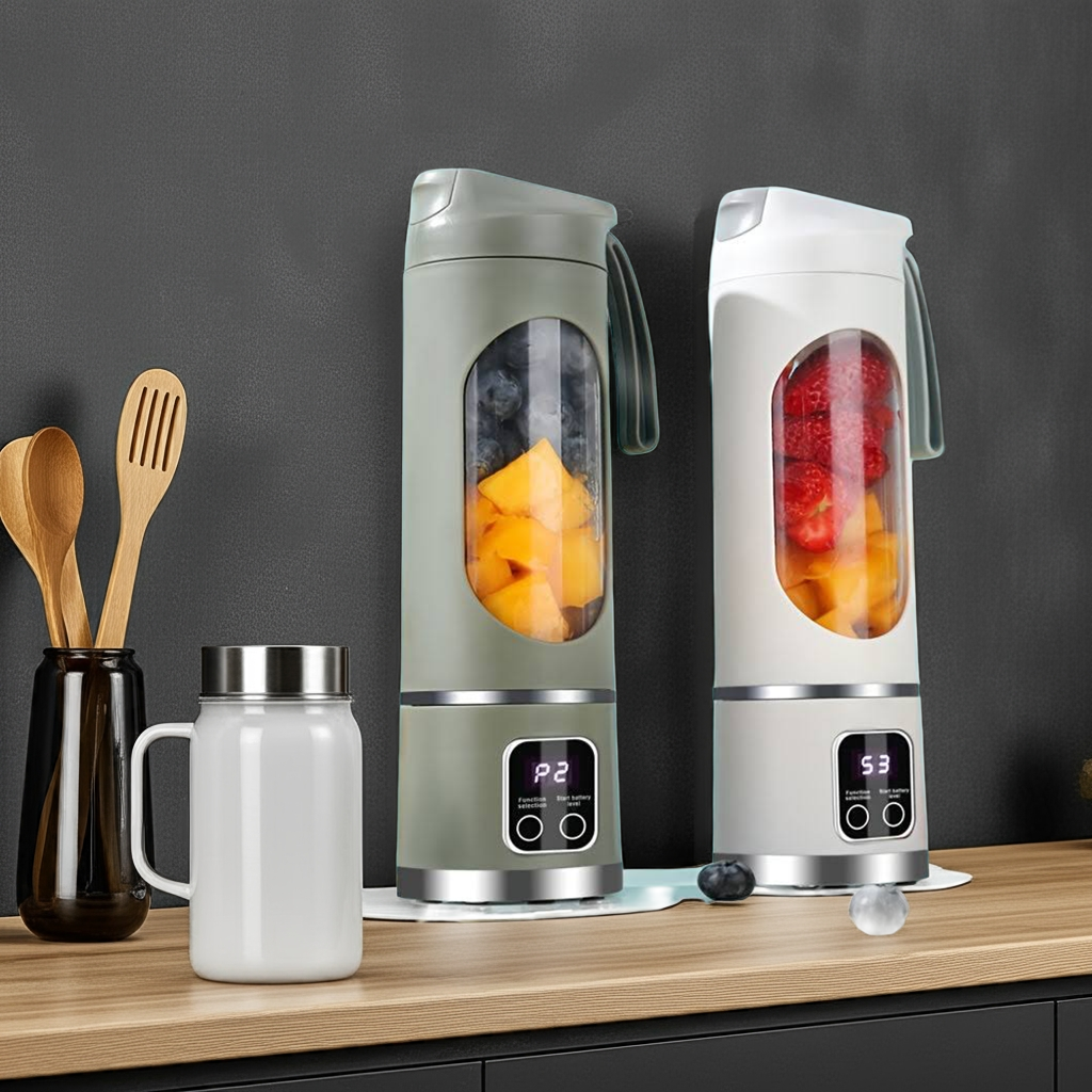 Kalandula Stee l JuiceMaker Powerful Cordless Mini Blender 450ml