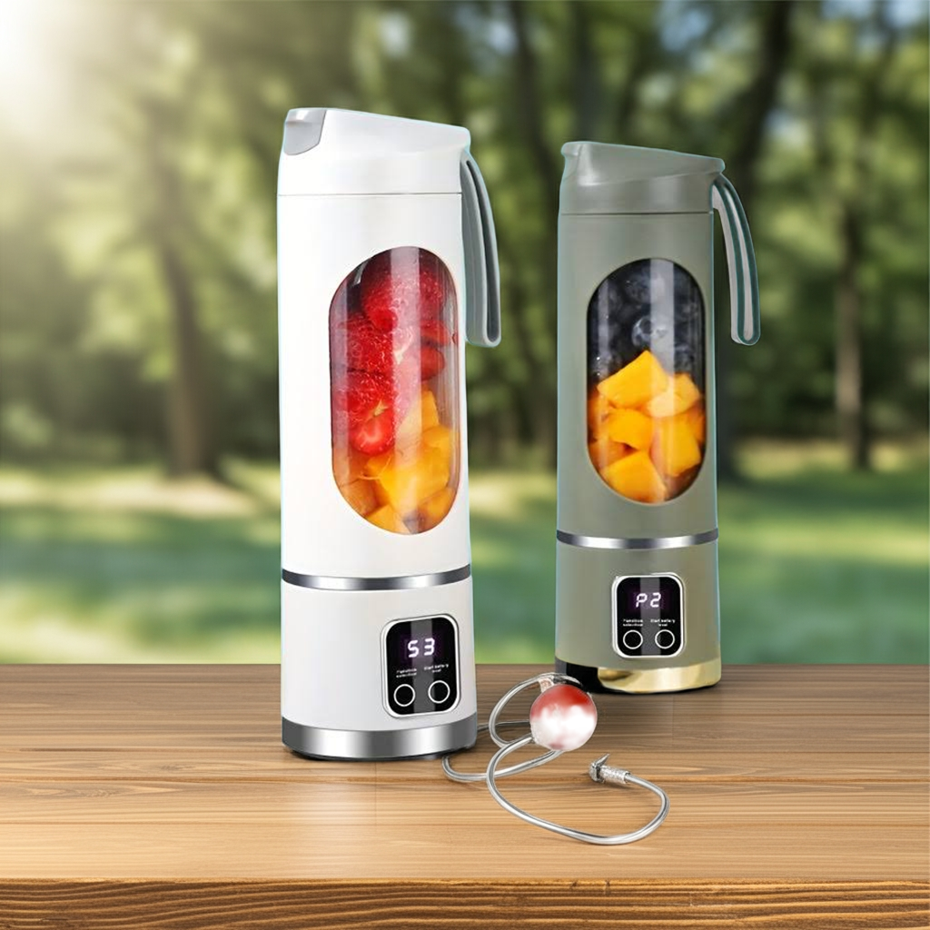 Kalandula Stee l JuiceMaker Powerful Cordless Mini Blender 450ml