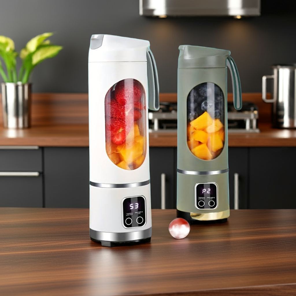Kalandula Stee l JuiceMaker Powerful Cordless Mini Blender 450ml