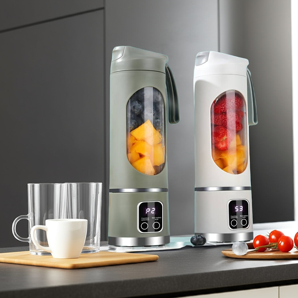 Kalandula Stee l JuiceMaker Powerful Cordless Mini Blender 450ml