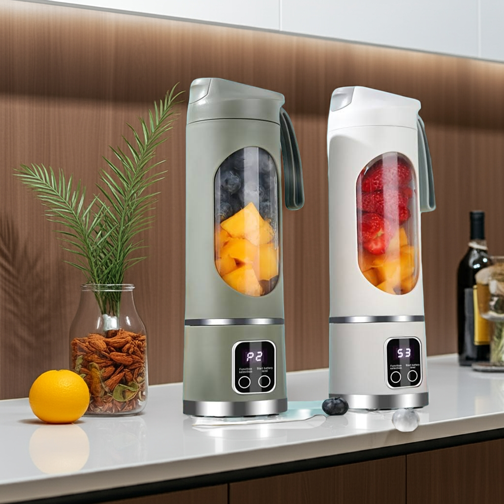 Kalandula Stee l JuiceMaker Powerful Cordless Mini Blender 450ml