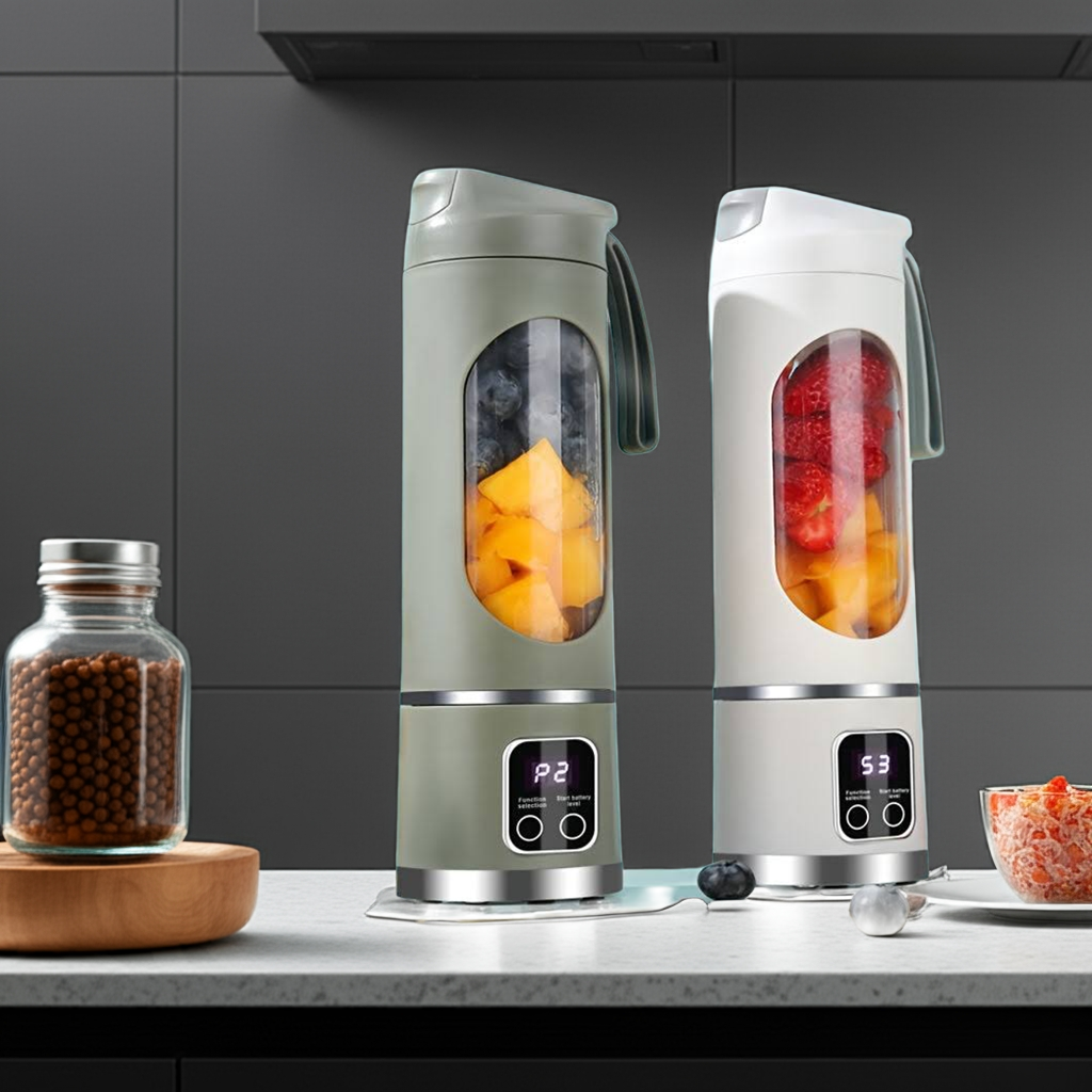 Kalandula Stee l JuiceMaker Powerful Cordless Mini Blender 450ml
