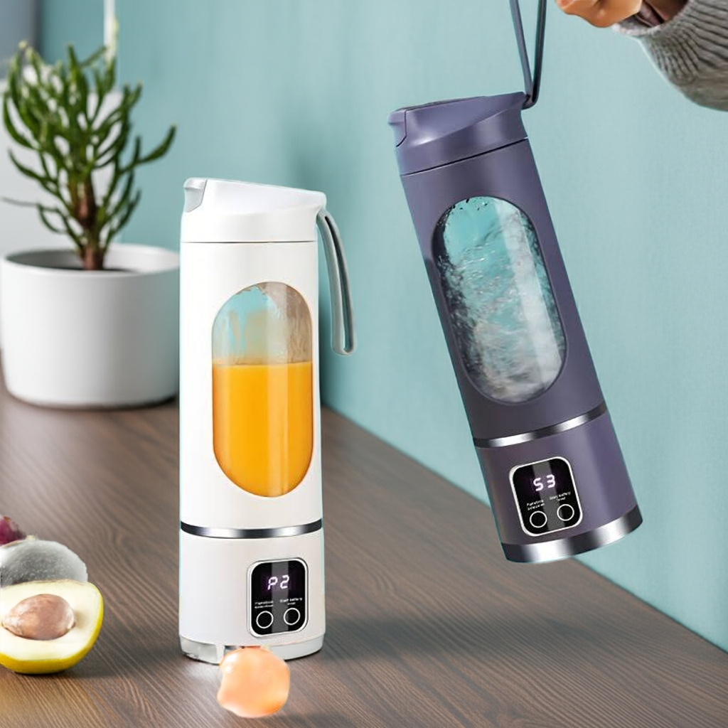 Kalandula Stee l JuiceMaker Powerful Cordless Mini Blender 450ml