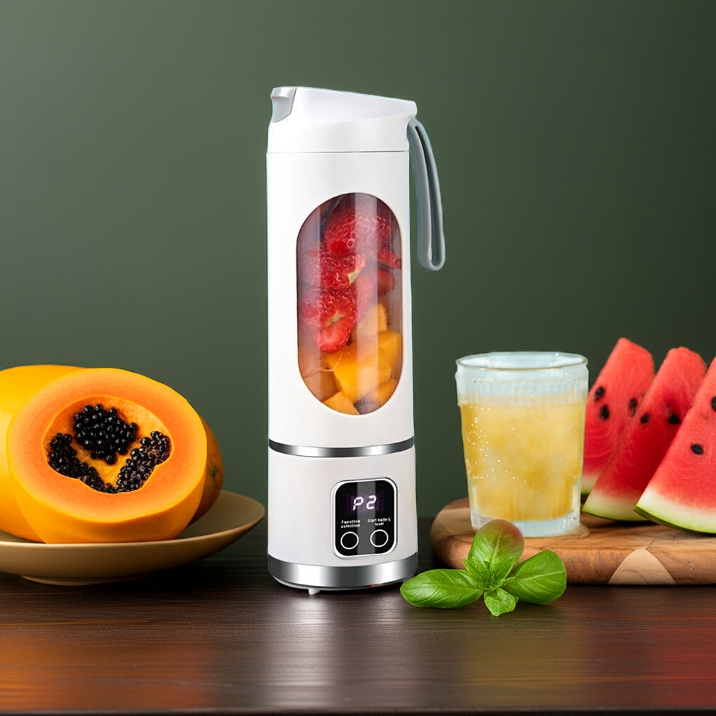 Kalandula Stee l JuiceMaker Powerful Cordless Mini Blender 450ml