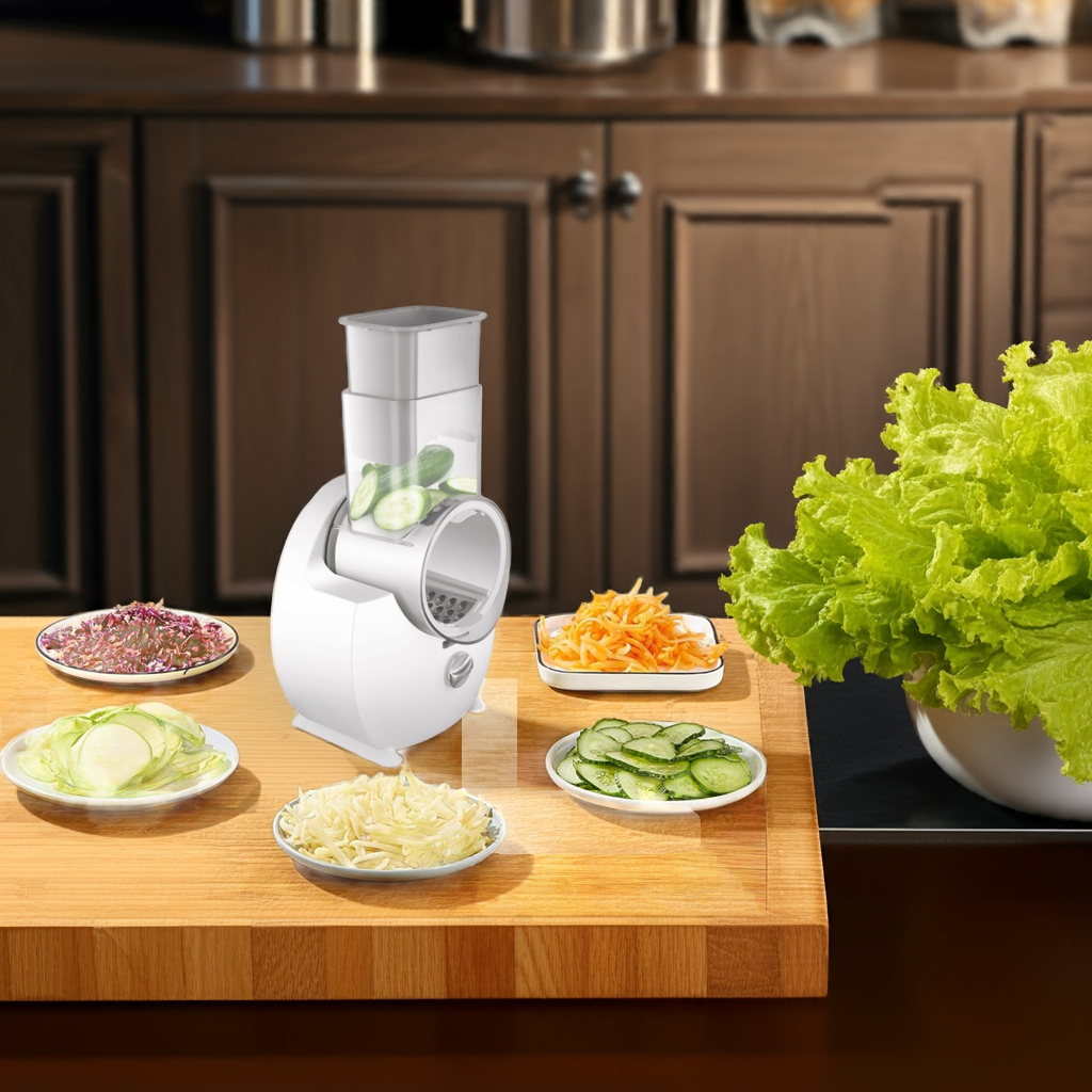 Electric Cheese Grater, Rotary Grater Vegetables & Fruits