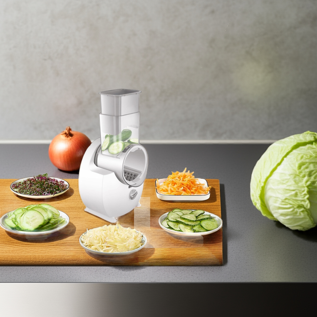 Electric Cheese Grater, Rotary Grater Vegetables & Fruits