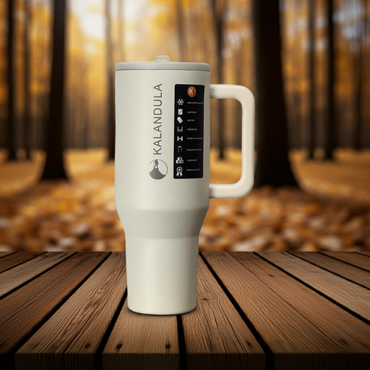 1.2+ Kalandula Steel Tumbler 1.2L Leakproof Cup Hot Cold Drinks