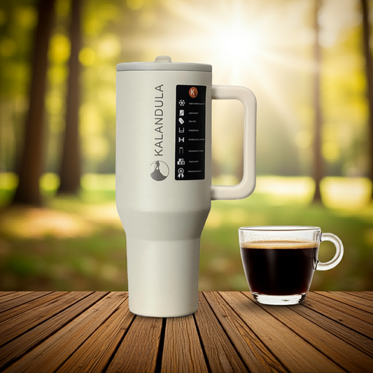 1.2+ Kalandula Steel Tumbler 1.2L Leakproof Cup Hot Cold Drinks