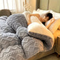 Warm Winter Plush Fleece Blanket Soft Quilted Luxury Thick Quilted Bedspread NonFading AllSeason Comfort Machine Washable Suitable for Bedroom Guest Room Hotel Living Room  Pillow and Pillowcase Not Included