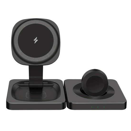 kalandula steel 3in1 Foldable Wireless Charger for iPhone AirPods Watch