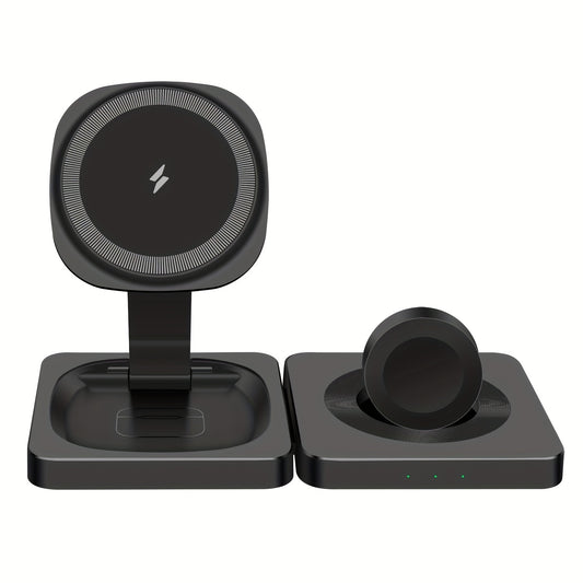 kalandula steel 3in1 Foldable Wireless Charger for iPhone AirPods Watch