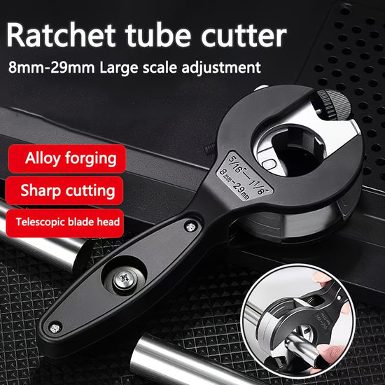 New Ratcheting Pipe Cutter  Copper Tube Cutting Tool 829mm