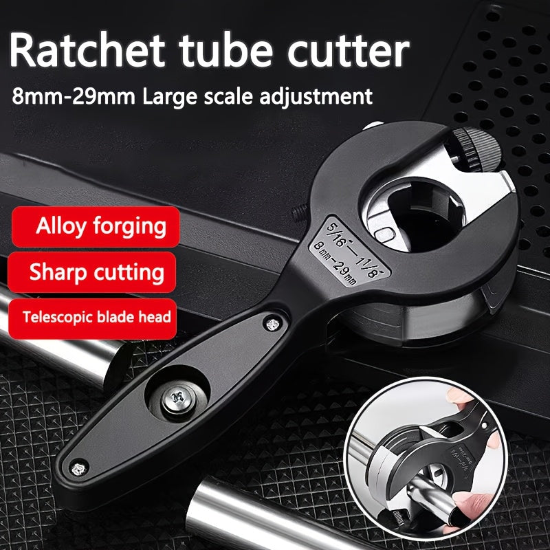 New Ratcheting Pipe Cutter  Copper Tube Cutting Tool 829mm