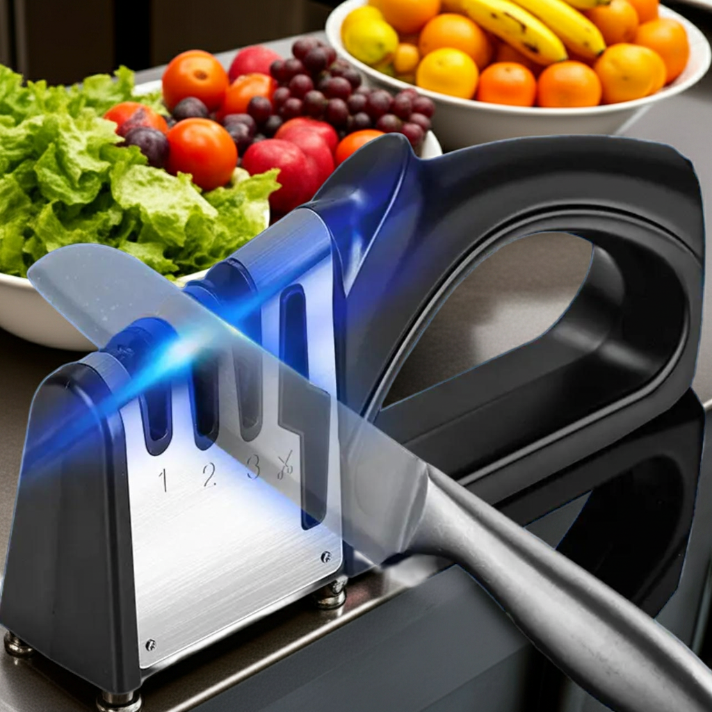 Kalandula steel Knife Sharpener with 4 in 1