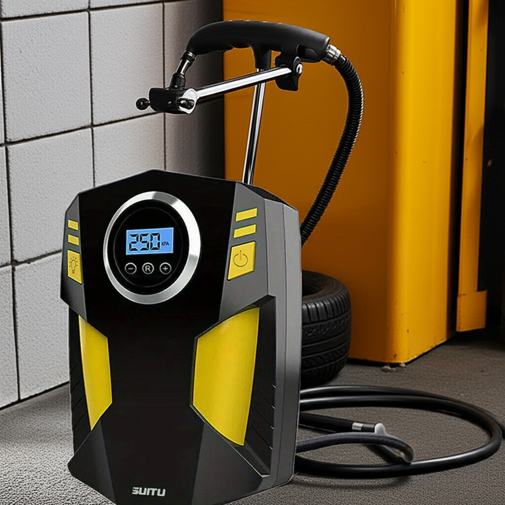 AK Digital Tyre Inflator 150PSI Portable Air Compressor