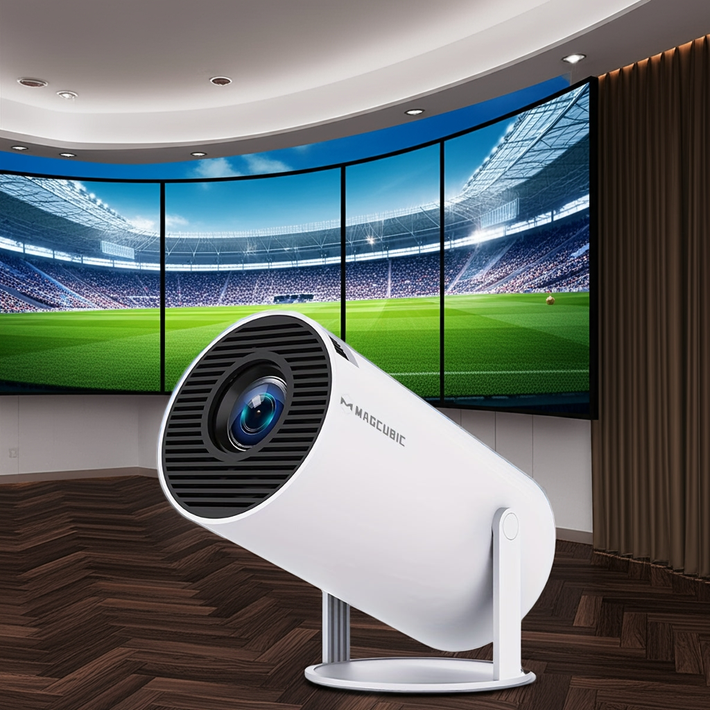 Magcubic HY300Pro Projector  Android 11 4K Support UK Plug