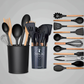 Kalandula Stee Kitchen 12Piece Silicone Utensil Set