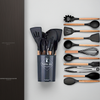 Conjunto de utensílios de cozinha em silicone Kalandula Stee, 12 peças 