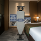 1k Folding Ironing Board 122x38cm Height Safety